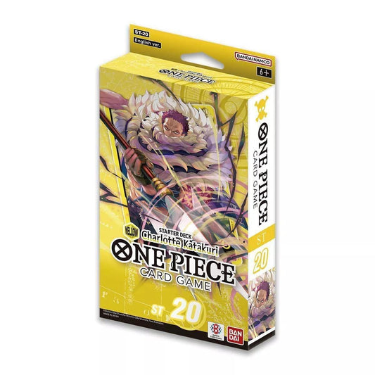 BANDAI One Piece Card Game: Yellow Charlotte Katakuri ST20 Starter Deck - EN