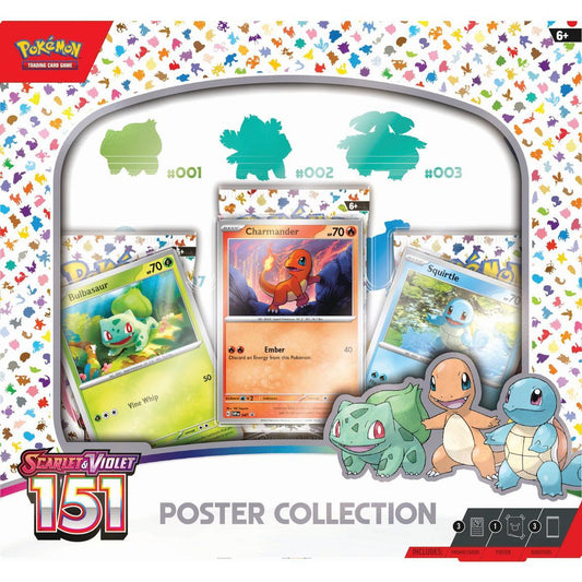Pokémon Trading Card Game: Scarlet & Violet - 151 Poster Collection