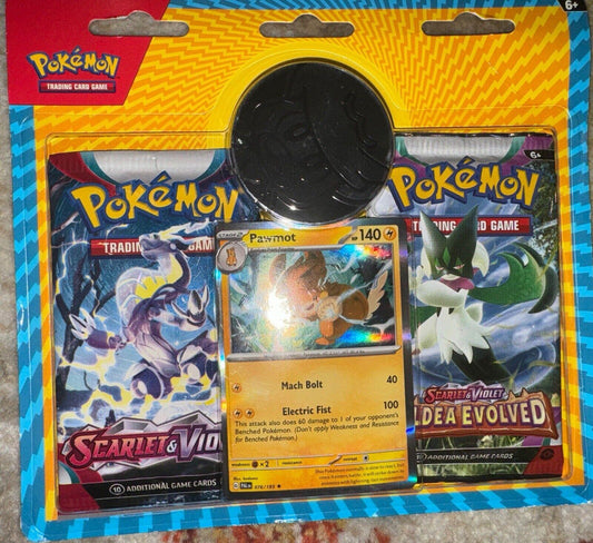 POKEMON Double Wide Pin Blister New Sealed