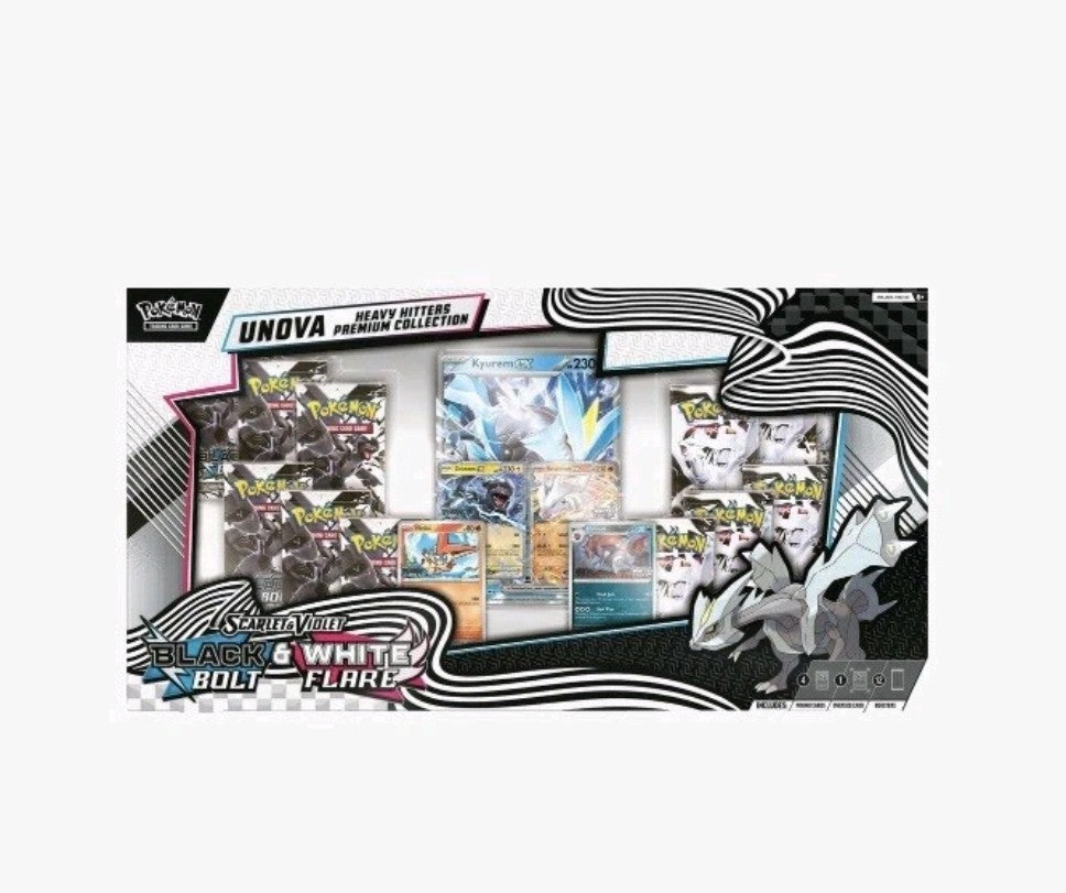 Pokémon Black Bolt/White Flare Unova Heavy Hitters Premium Collection