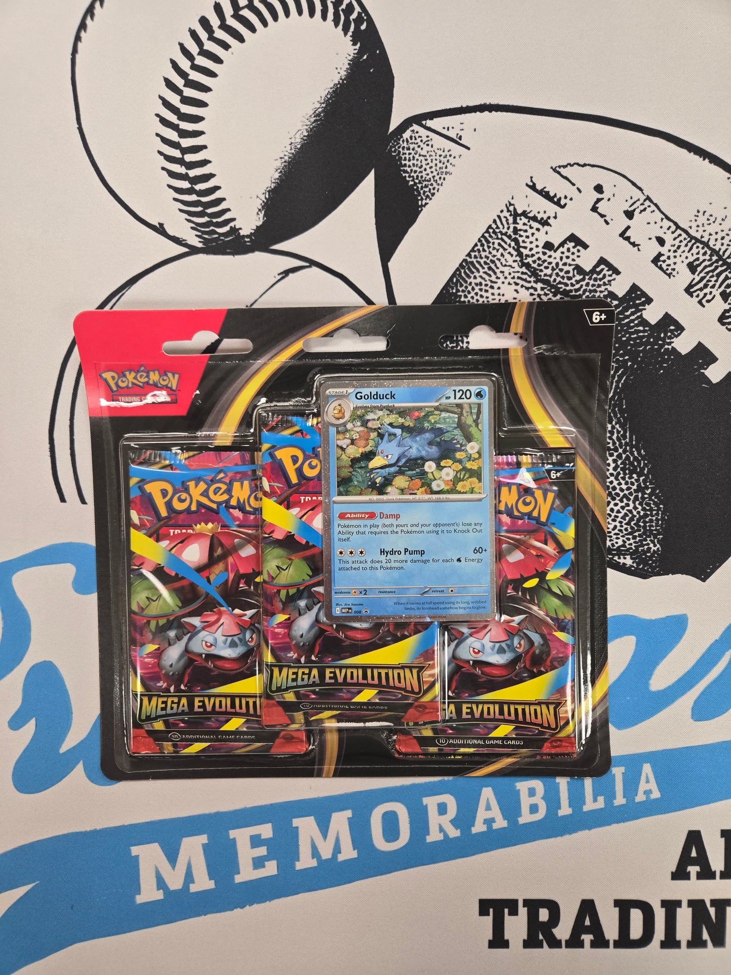 Pokemon Mega Evolution 3 Pack - Blister