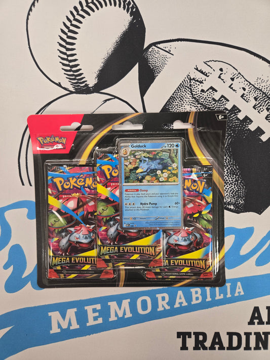 Pokemon Mega Evolution 3 Pack - Blister