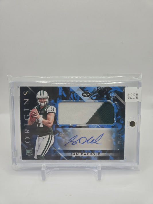 Sam Darnold /49 RPA 2018 Panini Origins No. 102