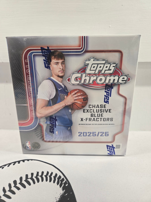 2025 Topps Chrome NBA Mega Box