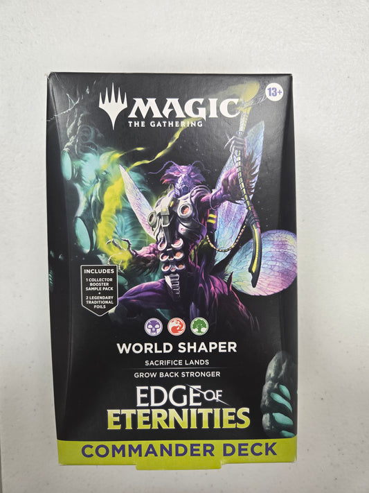 Magic The Gathering Edge of Eternities Commander Deck - World Shaper