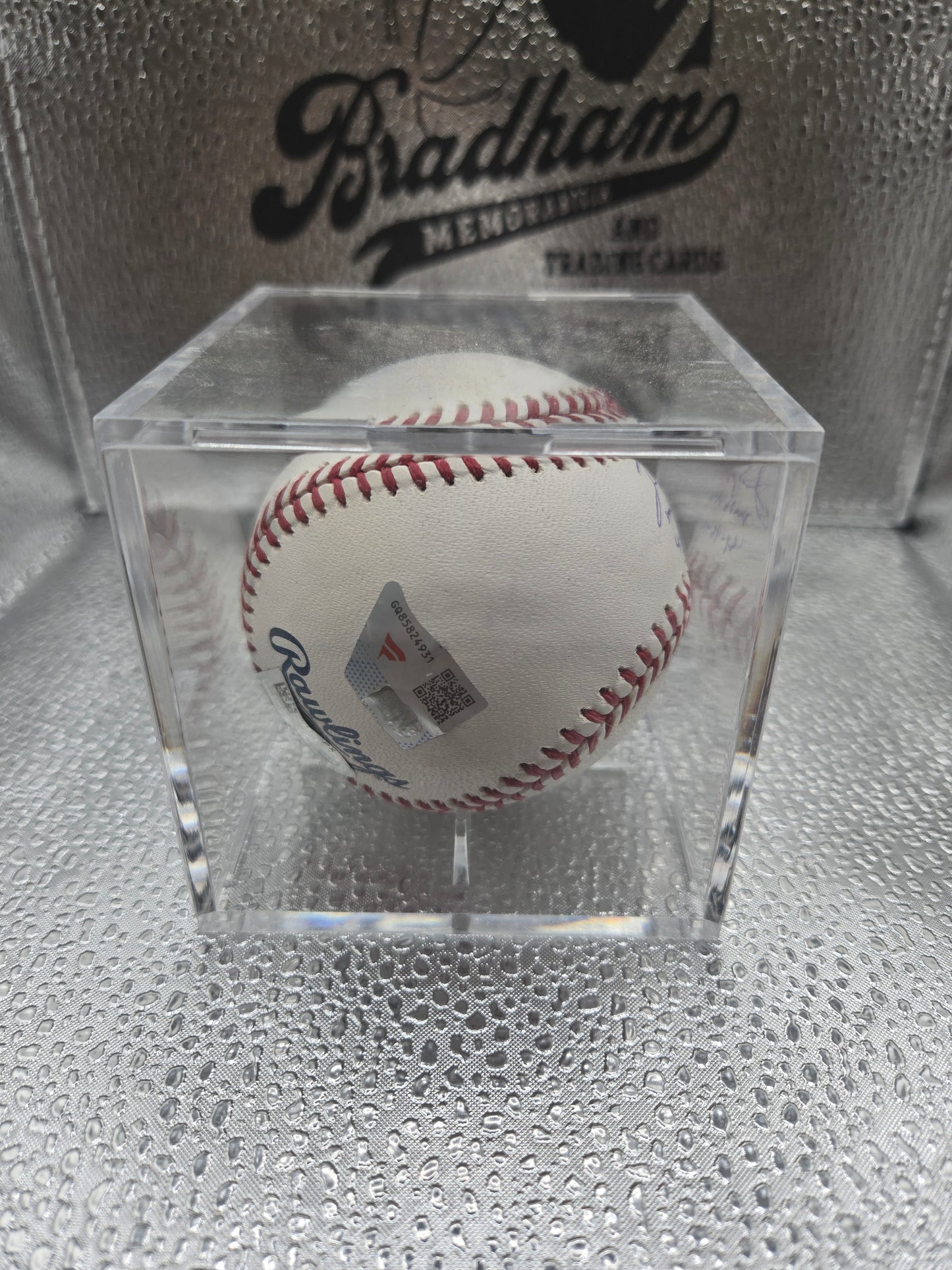 George Springer Autographed Baseball