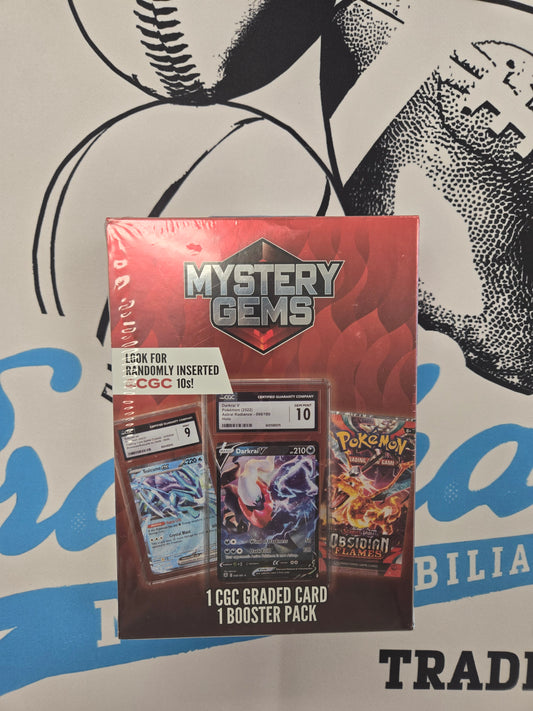 Pokémon Mystery Gems 1 CGC Graded Card & 1 Booster Pack 2025