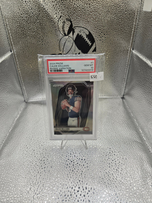 PSA 10 Caleb Williams 2024 Prizm Rookie Prizm #1