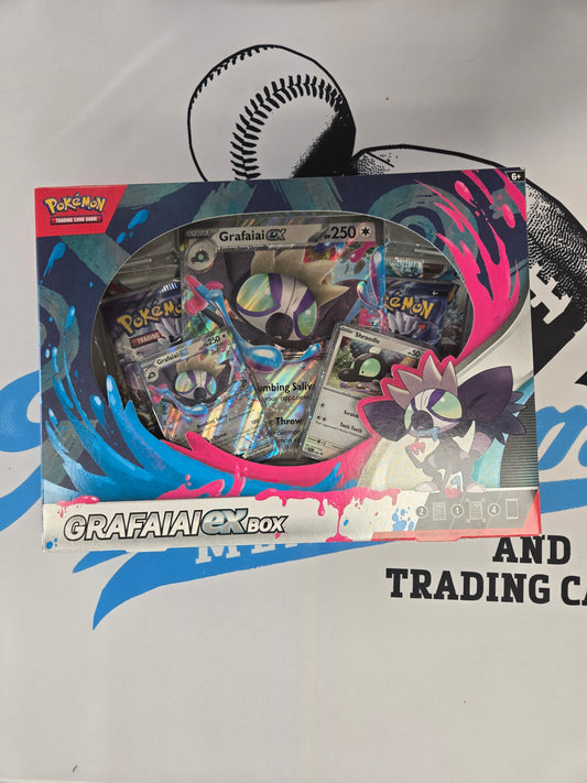 Pokémon Grafaiai EX box