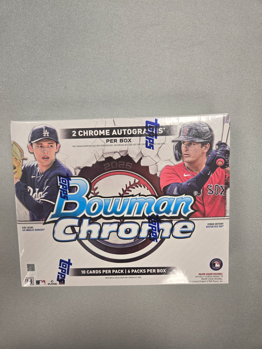 2025 Bowman Chrome Hobby Box