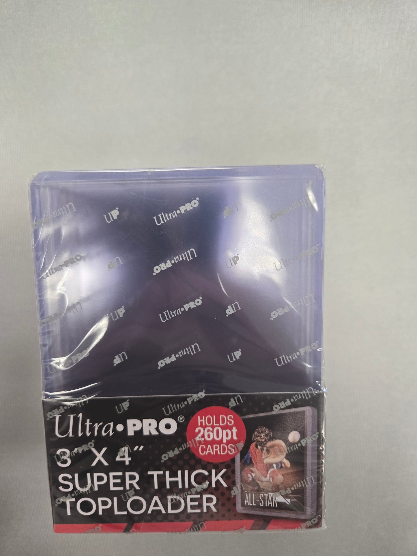 Ultra Pro 3x4 Super Thick Toploader 260pt (10 count)