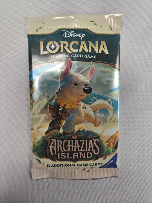 Lorcana Archazia's Island booster pack