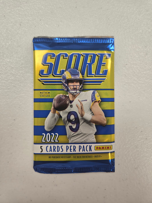 SCORE 2022 5 card pack
