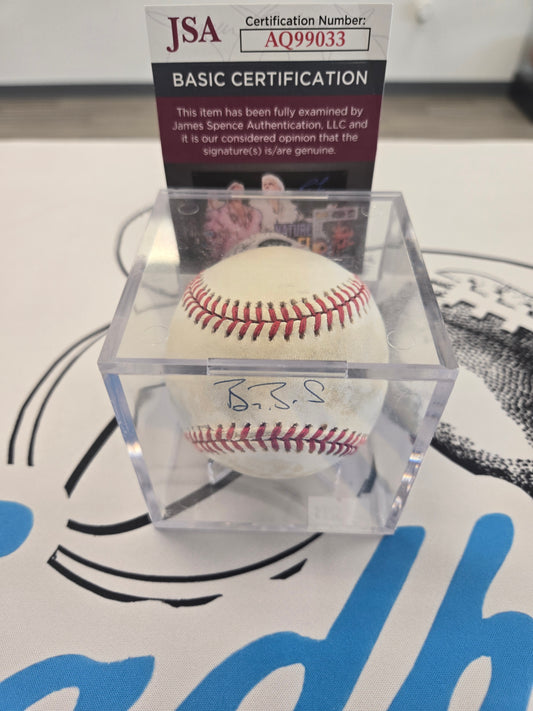 Barry Bonds Autographed Baseball