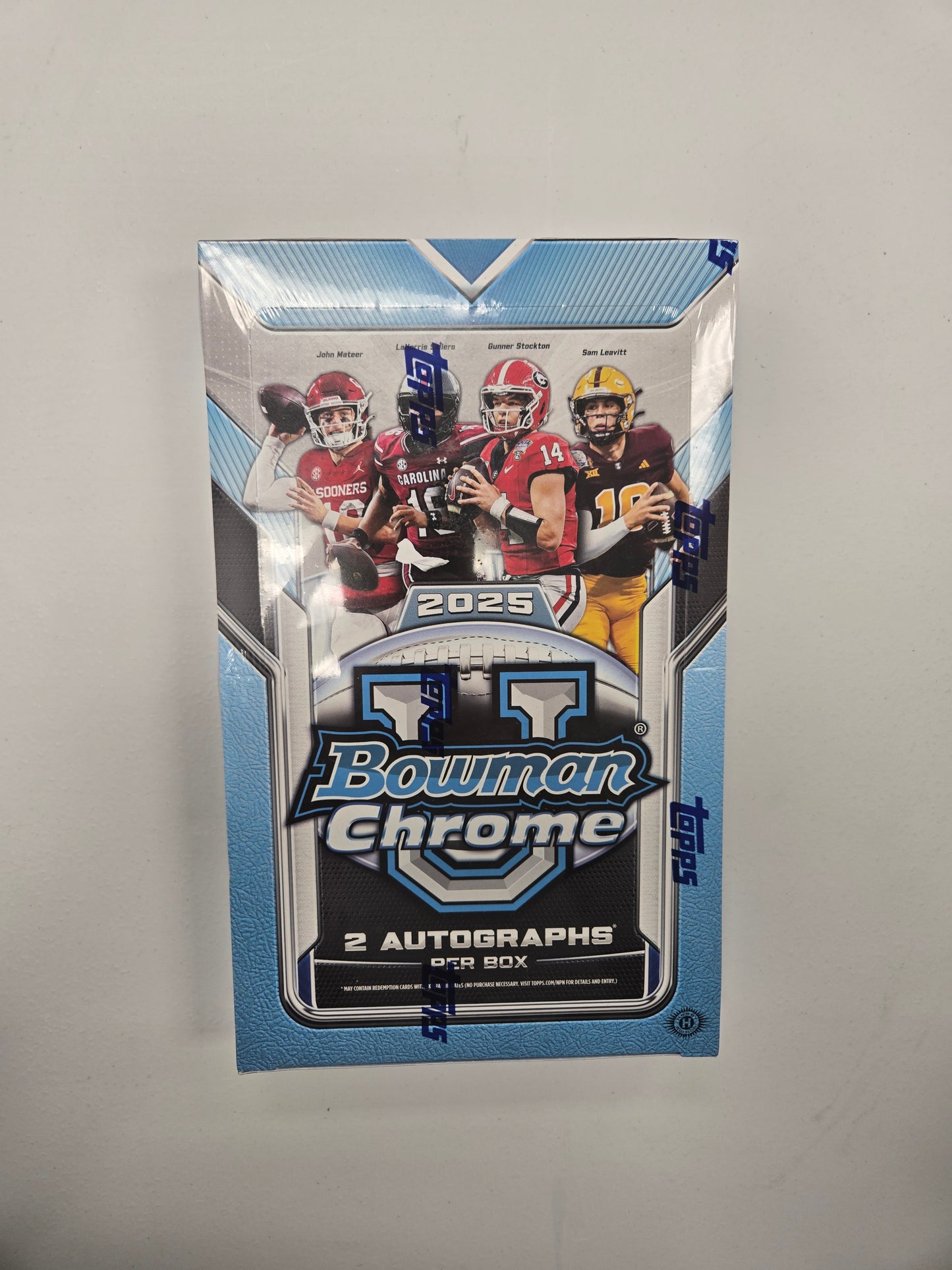 2025 Bowman Chrome U Football Hobby Box