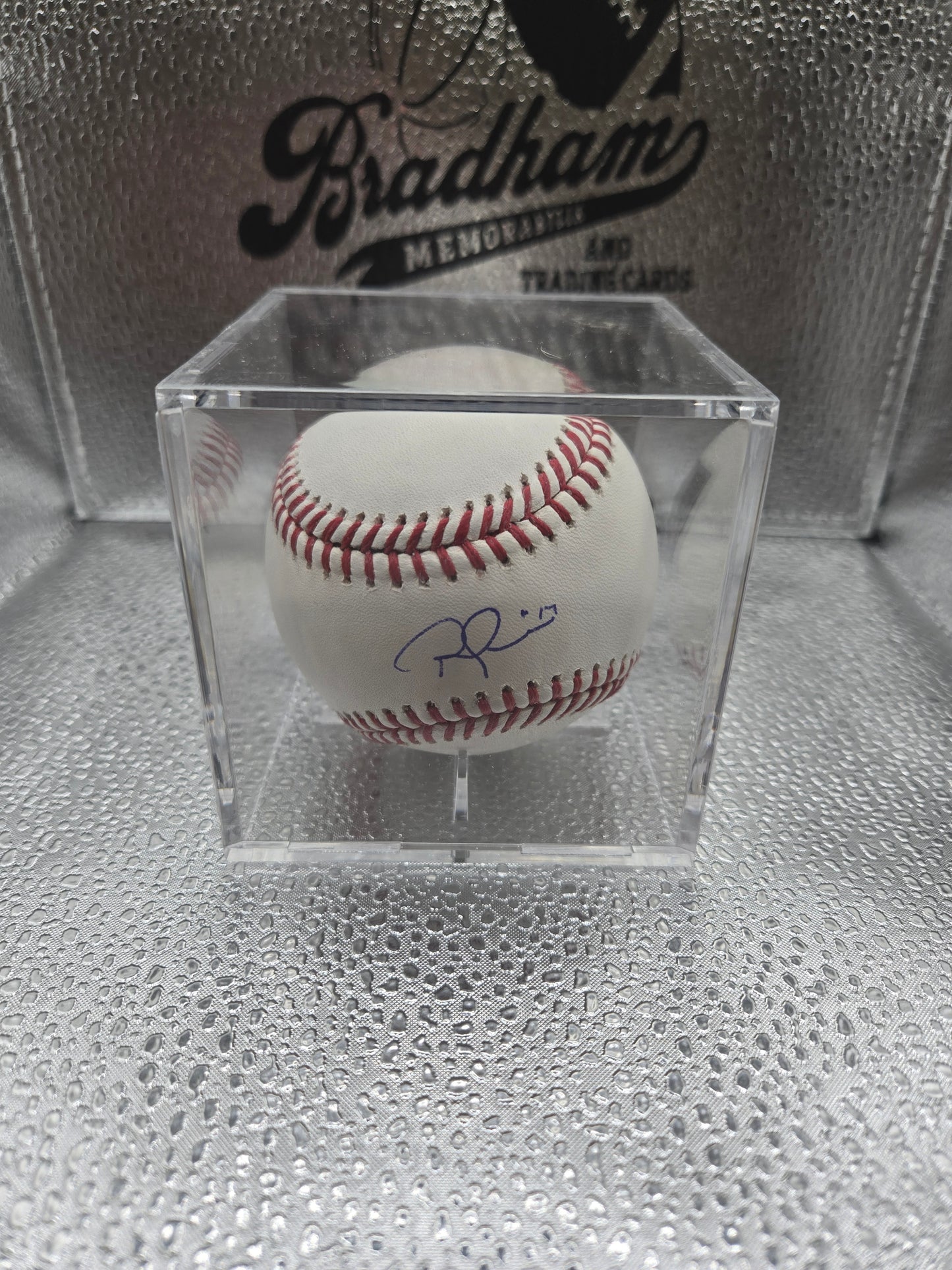 Rhys Hoskins Autographed Baseball
