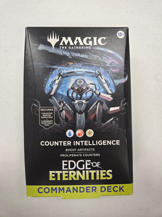 MTG Edge of Eternities Counter Intelligence Commander Deck Magic The Gathering