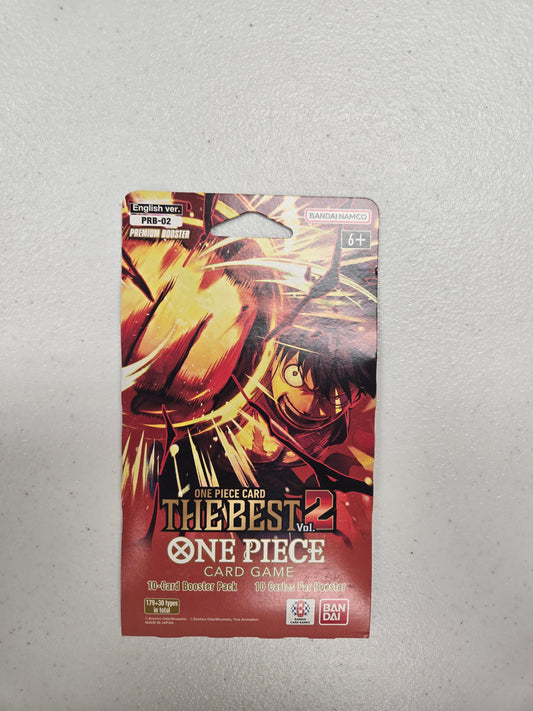 One Piece The Best Vol.2 10-Card Blister Pack