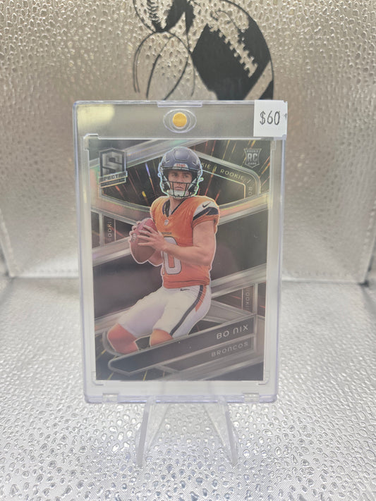 Bo Nix Spectra Hyper /75 RC No. 114