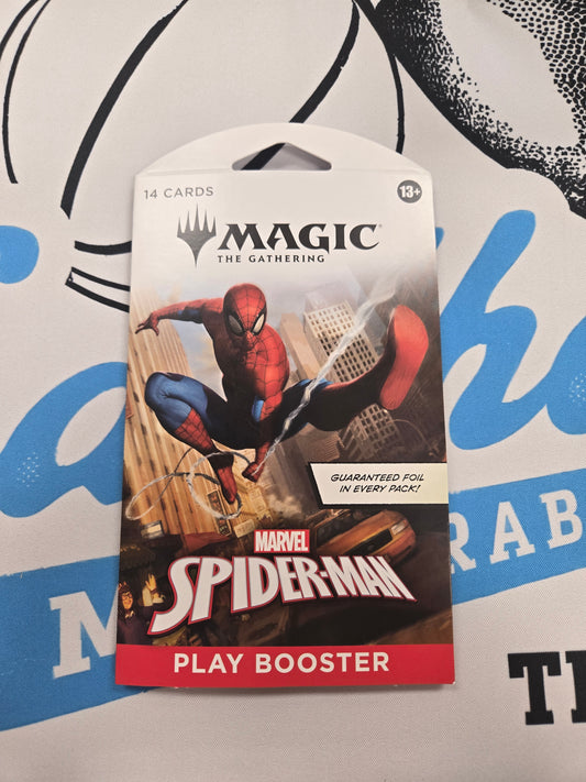 MTG: Magic The Gathering Marvel Spider-Man Play Sleeved Booster Pack Sealed TCG