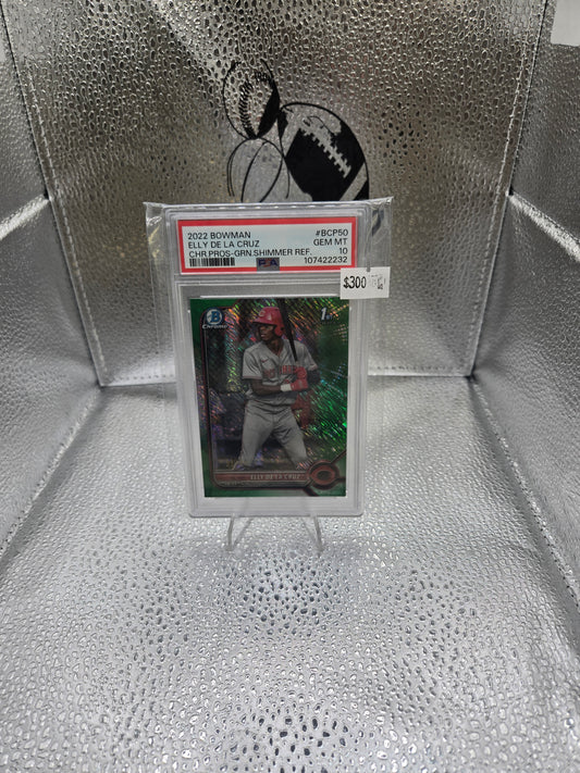 PSA 10 Elly De La Cruz 2022 Bowman /99