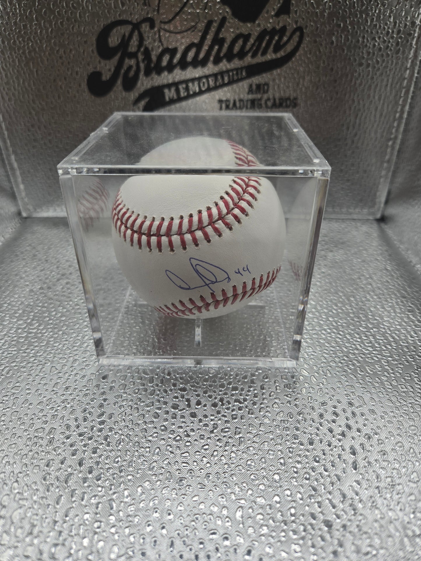 Andy Pages Autographed Baseball