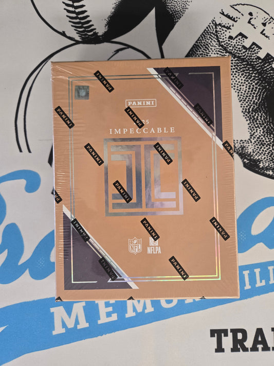2025 Panini Impeccable Football Hobby