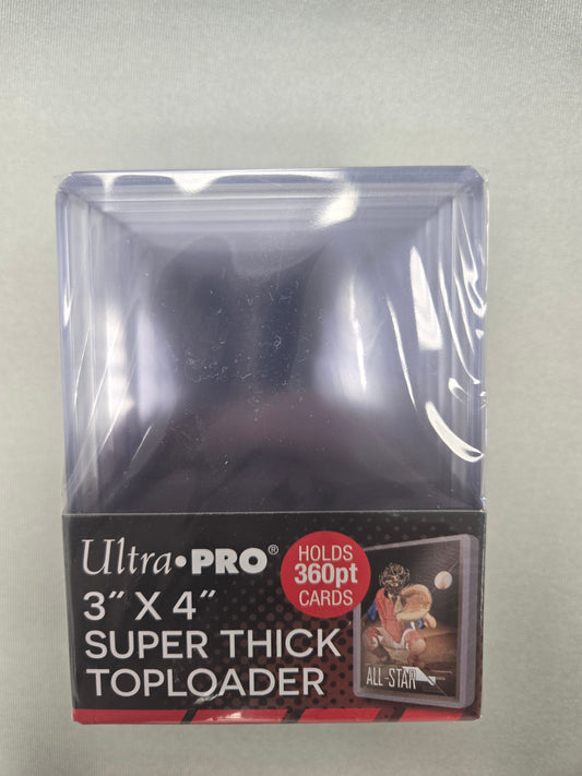 Ultra Pro 3x4 Super Thick Toploader 360pt (5 pack)