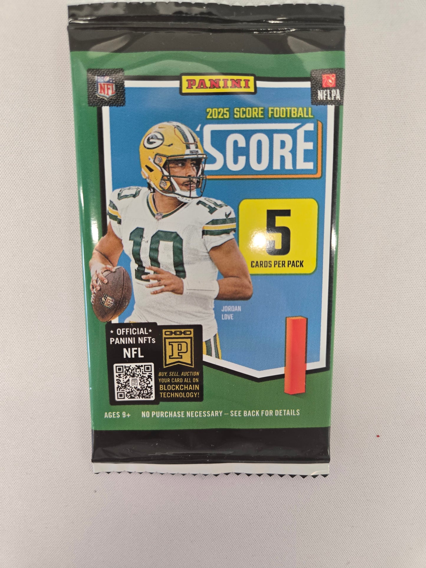 2025 Score Football 5 Card Pack